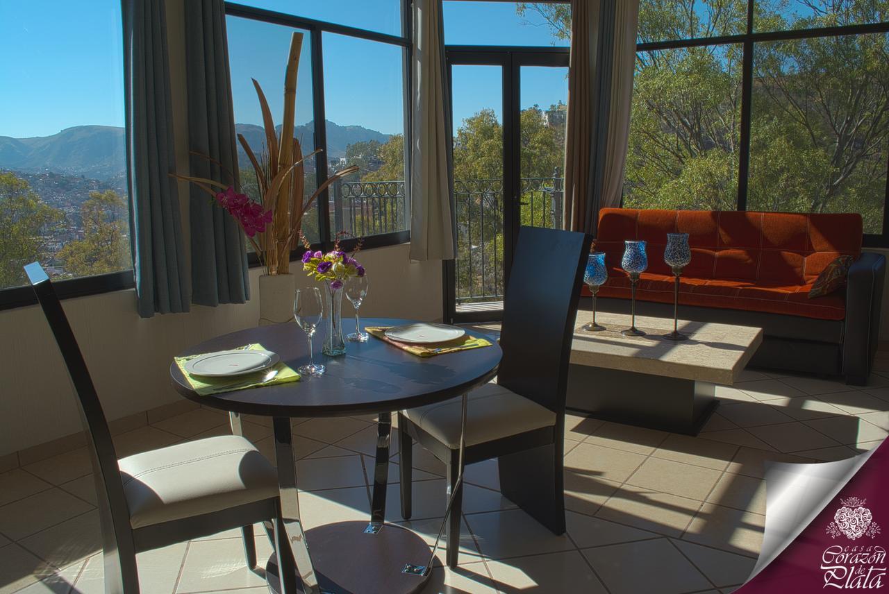 Casa Corazon De Plata Suites Guanajuato Dış mekan fotoğraf