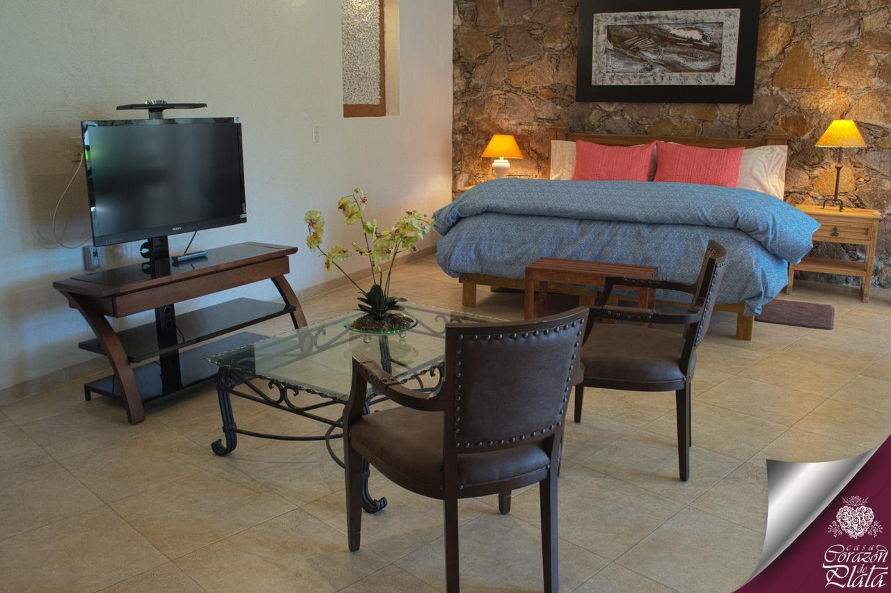 Casa Corazon De Plata Suites Guanajuato Dış mekan fotoğraf